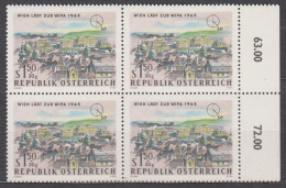 1964 , Internationale Briefmarkenausstellung WIPA 1965 , Wien ( Mi.Nr.: 1169 ) (7) 4-er Block Postfrisch ** - Unused Stamps