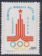 Olympic Games - 1980 - MNH - Ecuador