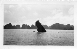 Photographie Vintage Photo Snapshot Asie Sud Est Indochine Paysage - Plaatsen