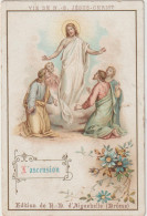 VP:  Image  Religieuse :  église ,l ' Ascension , édition D ' Aiguebelle , Drôme - Andachtsbilder