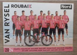 Equipe Team Van Rysel Roubaix Nord 2024 - Cycling