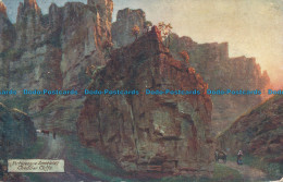 R114748 Picturesque Somerset. Cheddar Cliffs. Tuck. Oilette. No 7768 - World