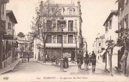 . 64 . BIARRITZ . Le Quartier Du Port-Vieux . Cavaliers, Attelage . - Biarritz