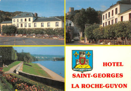 ¤¤  -   LA ROCHE-GUYON  -  Hôtel " SAINT-GEORGES "  -  Multivues    -   ¤¤ - La Roche Guyon