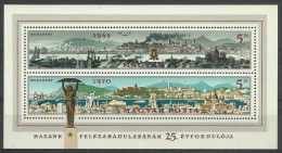 Hungary 1970 Mi Block 75 MNH  (ZE4 HNGbl75) - Pompieri