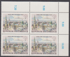 1964 , Internationale Briefmarkenausstellung WIPA 1965 , Wien ( Mi.Nr.: 1170 ) (2) 4-er Block Postfrisch ** - Unused Stamps