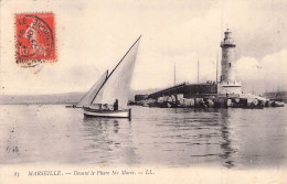 MARSEILLE DEVANT LE PHARE DE SAINTE MARIE 1907 - Non Classés