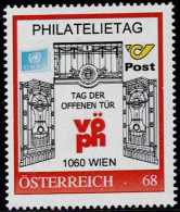 PM  Philatelietag 1060 Wien - VÖPH Ex Bogen Nr.  8126420  Vom 28.4.2018 Postfrisch - Timbres Personnalisés