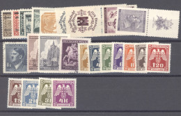 Allemagne  -  Böhmen & Moravie :  Lot De 24 Timbres **, * - Occupation 1938-45