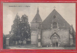 Carte Postale 41. Autainville  L'église  Très Beau Plan - Other & Unclassified