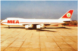 MEA - Middle East Airlines / Boeing 747 (Airline Issue) - 1946-....: Era Moderna
