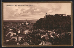 AK Jauernig, Ortsansicht Mit Schloss Johannisberg  - Tsjechië