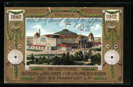 AK Frankfurt Am Main, Festhalle, XVII. Deutsches Bundes- Und Goldnes Jubiläums-Schiessen, Juli 1912  - Chasse