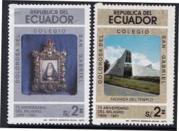 Miracle Of St. Gabriel, 75th Anniversary - 1981 - MNH - Equateur