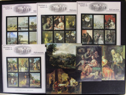 Grenada 2001 - Peinture - RIJKSMUSEUM - Michel 4597/620 (KB),BL 630/33 - MNH - Museos