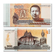 Cambodia  Banknote Collection，Cambodia 100 Riels，UNC - Cambodge