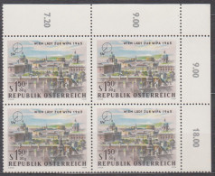 1964 , Internationale Briefmarkenausstellung WIPA 1965 , Wien ( Mi.Nr.: 1171 ) (2) 4-er Block Postfrisch ** - Nuevos