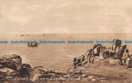 R114817 Lands End And The Longships. Frith. 1927 - Wereld