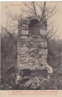 91.BALLANCOURT .CPA . HAMEAU DE PALLEAU  LA CHAPELLE.. MONUMENT ELEVE A L'EMPLACEMENT DE LA CHAPELLE. ANNEE 1908 + TEXTE - Ballancourt Sur Essonne