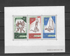 Olympische Spelen  1968 , Cameroun - Blok Postfris - Zomer 1968: Mexico-City