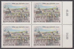 1964 , Internationale Briefmarkenausstellung WIPA 1965 , Wien ( Mi.Nr.: 1171 ) (6) 4-er Block Postfrisch ** - Nuevos