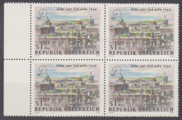 1964 , Internationale Briefmarkenausstellung WIPA 1965 , Wien ( Mi.Nr.: 1171 ) (8) 4-er Block Postfrisch ** - Nuevos