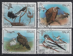 Italy 1995  Vogel  (o) Mi.2362-2365 - 1991-00: Gebraucht