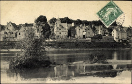 CPA Souzay Champigny Maine Et Loire, La Loire Et Le Château - Other & Unclassified