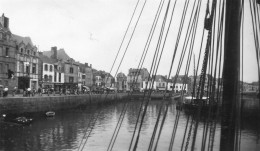 Photographie Vintage Photo Snapshot Le Croisic Port - Plaatsen