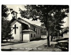 X1858) San Marcello Piteglio FRAZ. LIMESTRE PISTOIESE CHIESA MADONNA DELLA NEVE PISTOIA    CARTOLINA VIAGGIATA - Pistoia