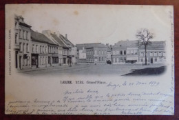 Cpa  Leuze : Grand'place 1899 - Leuze-en-Hainaut