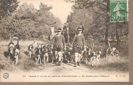 77 - Fontainebleau - Chasse à Courre  - En Route Pour L'attaque - Fontainebleau