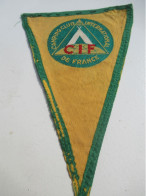 Fanion Souvenir/CAMPING CLUB INTERNATIONAL De FRANCE/CIF/Vers 1960             DFA81 - Drapeaux
