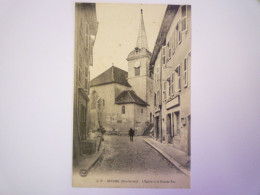 2024 - 1897  SEYSSEL  (Haute-Savoie)  :  L'Eglise Et La Grande Rue   1916   XXX - Seyssel