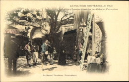 CPA Paris XVIe Trocadéro, Weltausstellung 1900, Der Tunesische Basar - Otros & Sin Clasificación