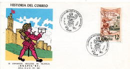 Carta Con Matasellos Commemorativo Avila De 1983 - Cartas & Documentos