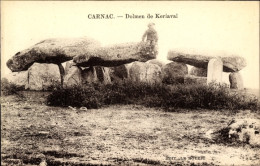 CPA Carnac Morbihan, Keriaval Dolmen - Autres & Non Classés