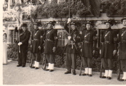 Photographie Vintage Photo Snapshot Suisse Lausanne Militaire - War, Military