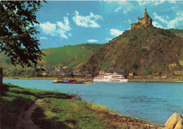 ALLEMAGNE - Le Rhin - Château De Marksburg - Colorisé - Carte Postale - Braubach