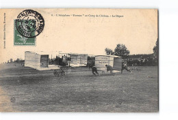 L'Aéroplane " Farman " Au CAMP DE CHALONS - état - Camp De Châlons - Mourmelon