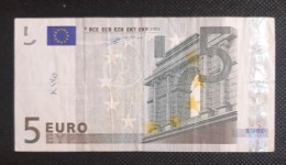 Billet 5 Euro Duisenberg Italie J001A2 - 5 Euro