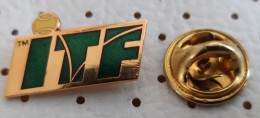 ITF International Tennis Federation Pin - Tenis