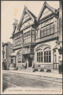 The Beaney Institute And Free Library, Canterbury, Kent, C.1920 - Lévy Et Neurdein Postcard LL72 - Canterbury