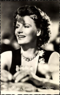 CPA Schauspielerin Greta Garbo, Portrait - Actores