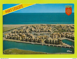 11 PORT LEUCATE Vue Générale Blason En 1986 - Leucate