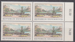 1964 , Tag Der Briefmarke 1964 ( Mi.Nr.: 1176 ) (5) 4-er Block Postfrisch ** - Unused Stamps