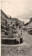 Photographie Vintage Photo Snapshot Suisse Gruyères - Plaatsen