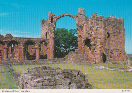 Lindisfarne Priory, Holy Island - Northumberland, Unused Postcard - Andere & Zonder Classificatie