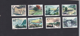 Chine. No 1618/25 , Paysages Et Montagnes Du Sinkiang ; Landscape And Mountains - Used Stamps