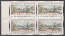 1964 , Tag Der Briefmarke 1964 ( Mi.Nr.: 1176 ) (8) 4-er Block Postfrisch ** - Unused Stamps